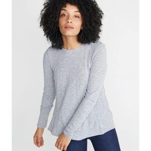 Marine Layer Gray Long Sleeve Tee